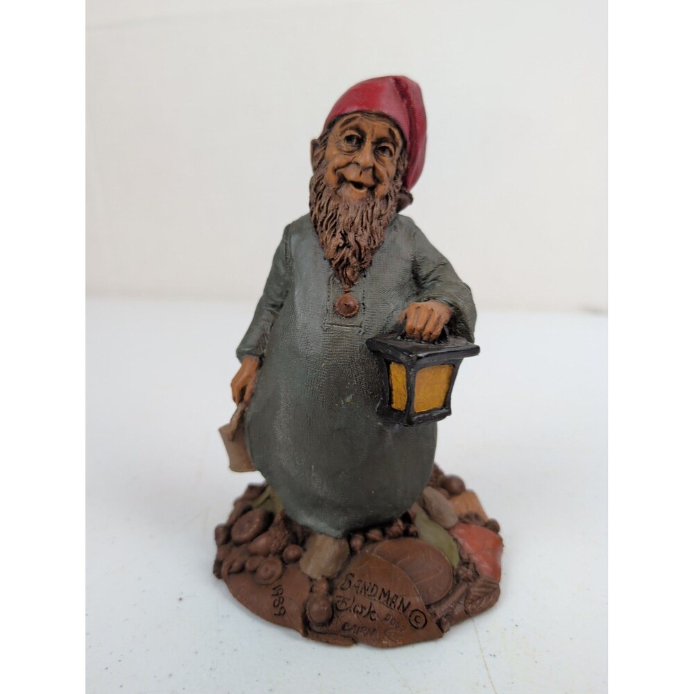 Tom Clark Cairn Studio “Sandman” 1989 Gnome Figurine VTG Cottagecore Whimsical